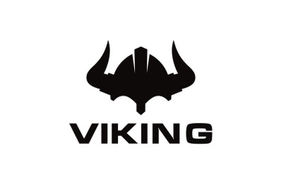 Viking Armor Helmet Logo Design