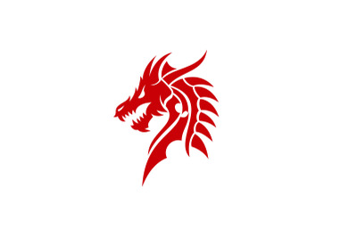 Dragon Tribal Logo Design Inspiration