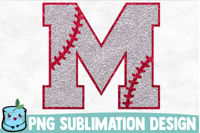 Baseball Sublimation Alphabet