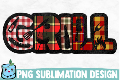 Grill Sublimation Design