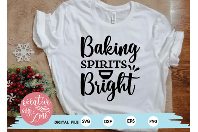 baking spirits bright svg