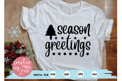 season greetings svg