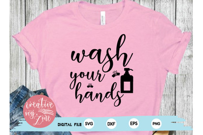 wash your hands svg