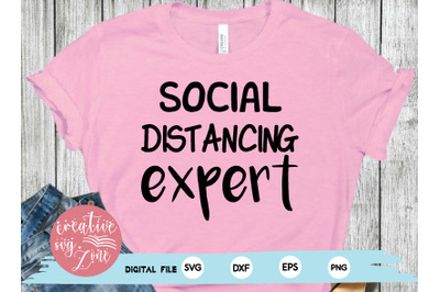 social distancing expert svg