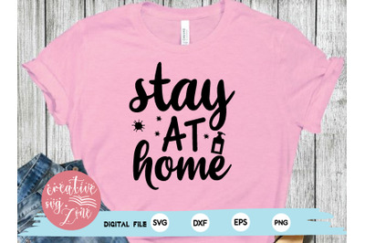 stay at home svg