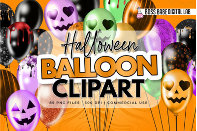 Halloween Balloon Clipart