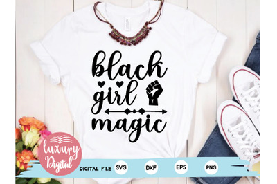 black girl magic svg