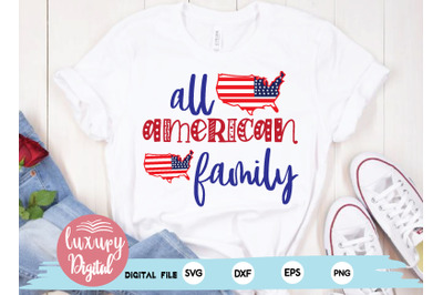 All American Family svg