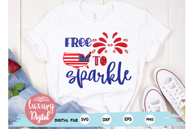 Free to sparkle svg