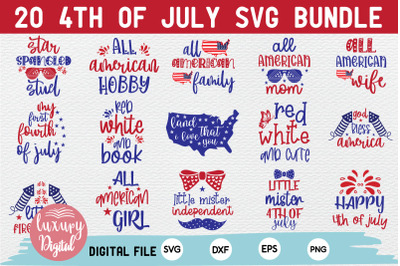 4th of July svg bundle, 4th of July svg quotes