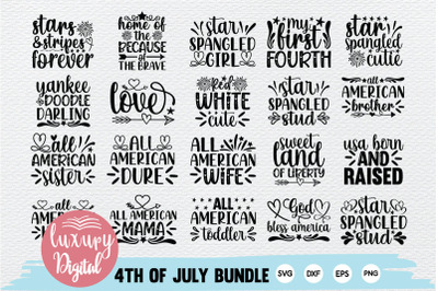 4th of July svg bundle, 4th of July svg quotes