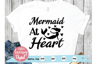 mermaid at heart svg