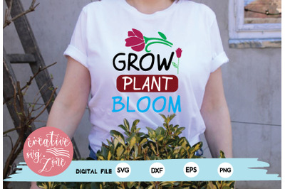 grow plant bloom svg