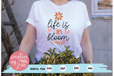 life is in bloom svg