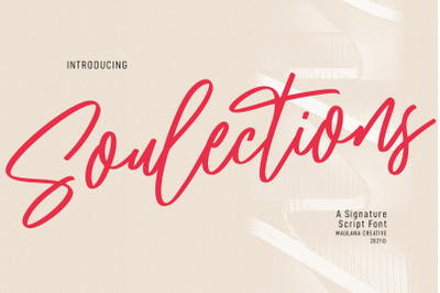 Soulections Script Font