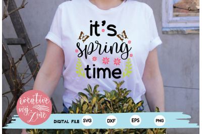 its spring time svg