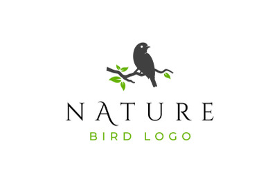 Bird on a Branch Logo Design