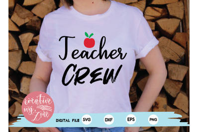 Teacher Crew svg