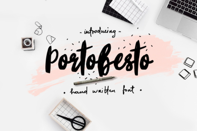 Portobesto | Brush Script Trio