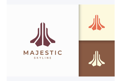 Futuristic Property Logo Template