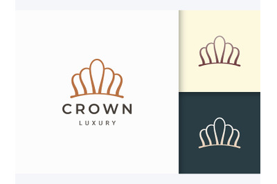 Crown or Jewelry Logo in Luxury