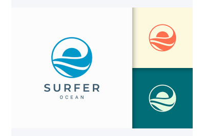 Sea or Waterfront Logo Template