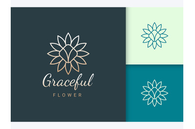 Luxury Flower Logo Template