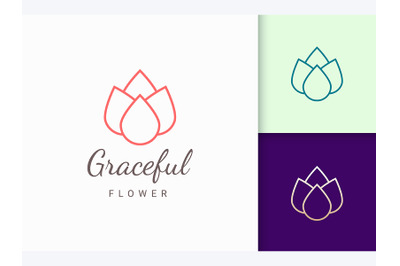 Beauty or Spa in Luxury Logo Template