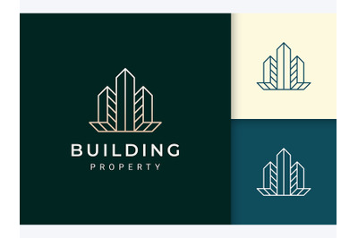 Apartment or Real Estate Logo Template