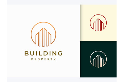 Real Estate Developer or Property Logo