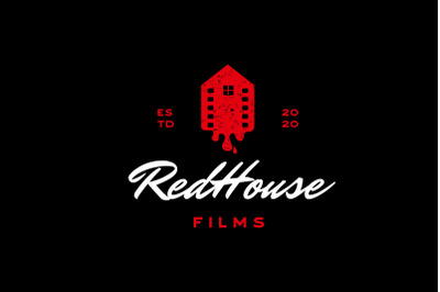 Vintage Rustic House Film Production Studio Logo Design