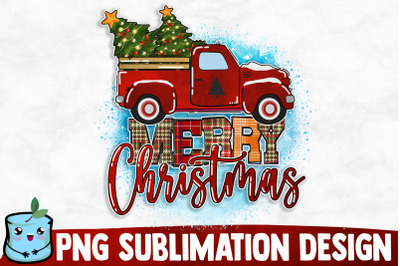 Merry Christmas Sublimation Design