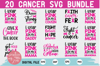 Cancer Svg Bundle,Cancer Svg quotes