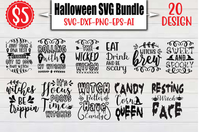 Halloween SVG Bundle cut file