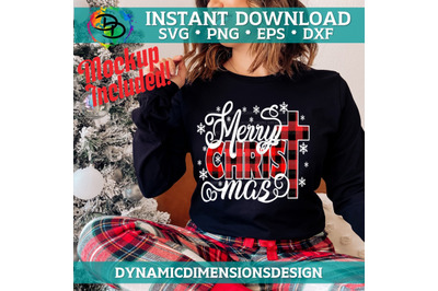 Merry Christ Mas SVG Cut File&2C; Christmas Svg&2C; Jeuss Svg&2C; Christ Svg&2C; Buffalo Plaid Svg&2C; Plaid Svg&2C; Christmas&2C; Merry Christmas Svg