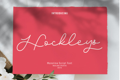 Hockleys Script Font