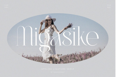 Migasike // Stylish Ligature Serif