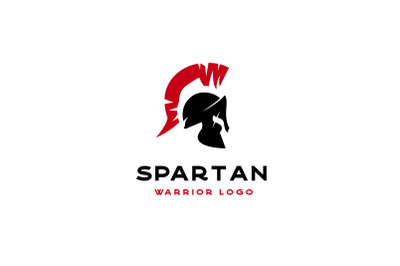 Vintage Spartan Sparta Logo, Spartan Helmet Logo Design