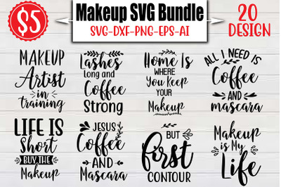 Makeup SVG Bundle cut file