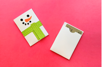 Snowman Gift Card Holder | SVG | PNG | DXF | EPS