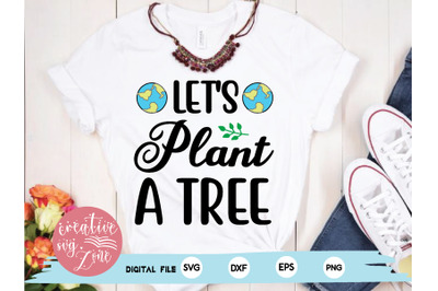 let&#039;s plant a tree svg