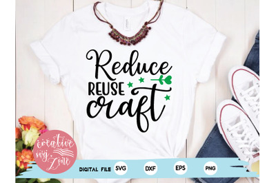 reduce reuse craft svg