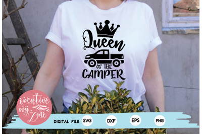 queen of the camper svg