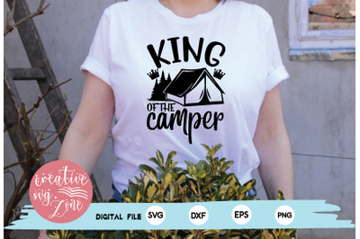 king of the camper svg