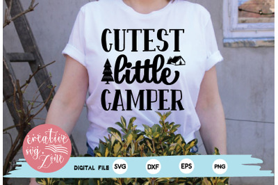 cutest little camper svg