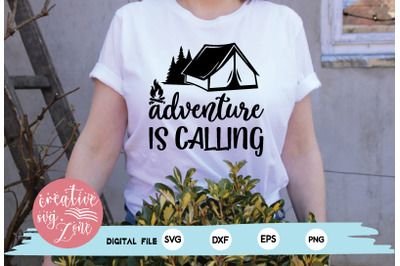 adventure is calling svg