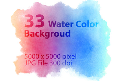 33 Water Color Backgrounds