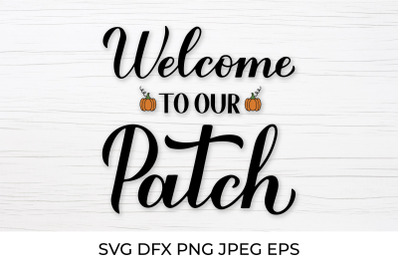 Welcome to our patch SVG. Autumn Quote Cut File