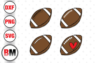 Hand Drawn Football SVG, PNG, DXF Files