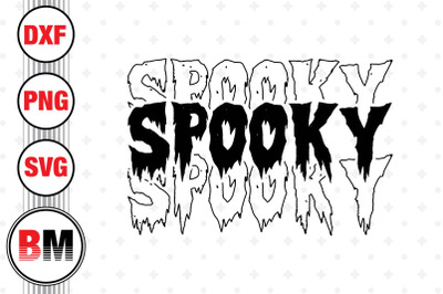 Spooky SVG&2C; PNG&2C; DXF Files